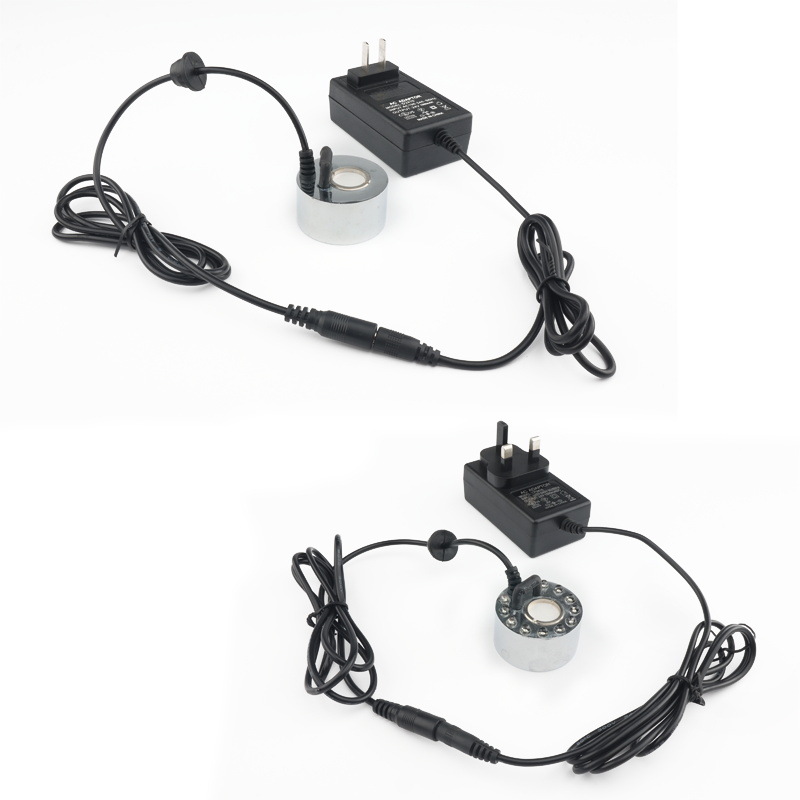 Múltiples especificaciones atomizador ultrasónico sola cabeza piscina bonsai rocalla atomizador cabeza atomización humidificador Accesorios