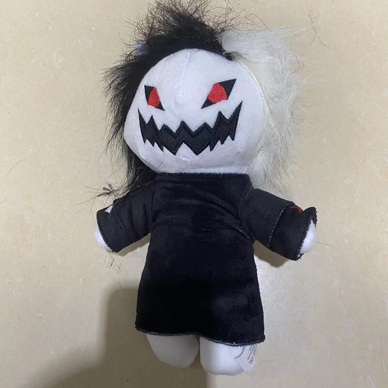 Russia's Best Selling Zxc Cat Plush Horror Black and White Cat Halloween Plush Doll
