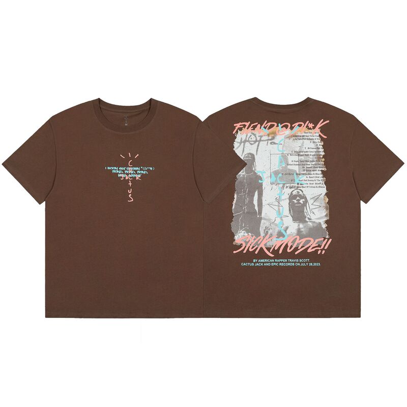 Cross-Border Travis Scott Utopia Tee Utopia Peripheral Graffiti Tour Live Printed Short Sleeves Cross-Border Travis Scott Utopia Tee Utopia Peripheral Graffiti Tour Live Printed Short Sleeves