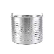 不锈钢加厚漏桶沥水桶洗小多功能商用卤虾桶卤水桶汤桶内胆