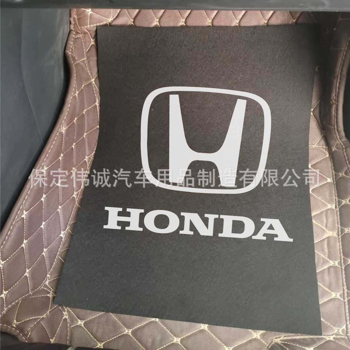 10pcs 여분의 두꺼운 검정색 혼다 로고, 재사용 가능