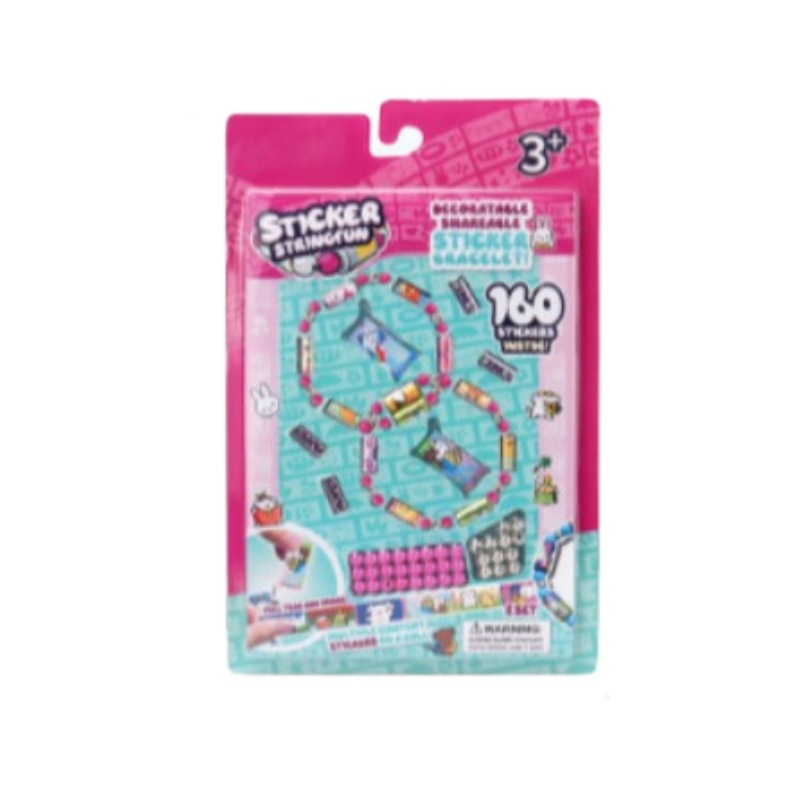 Pegatinas de juguetes para niños pulseras STICKI ROLL productos acabados creativos accesorios pegatinas de cuentas transfronterizas