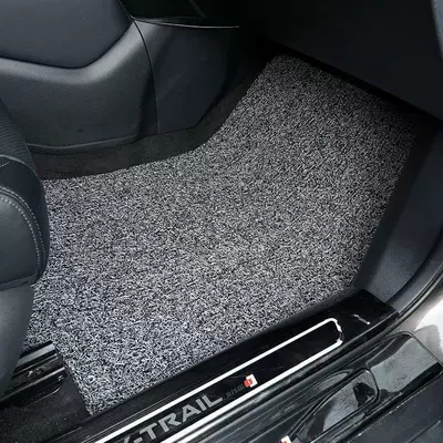 be cut to size, Car Carpet - black-grey-seventh-generation-passenger-seat-one-piece-molding-process
