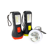 2in1干电池手电筒5号电池塑料手电筒多色可选出非洲日本