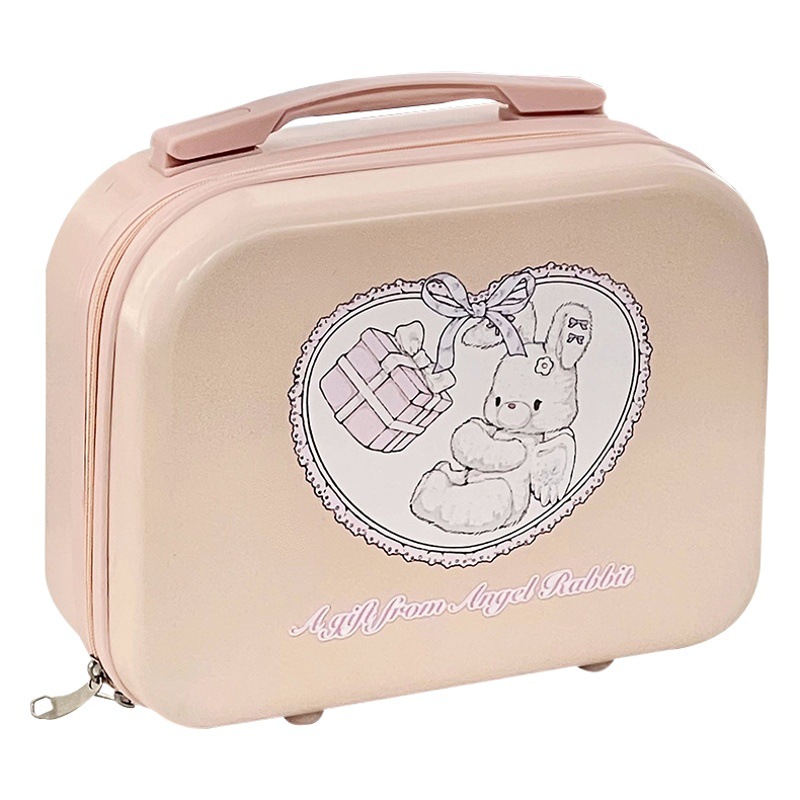 14 pulgadas maleta bolsa de viaje bolsa de gran capacidad estudiante de alto aspecto nuevo lindo maleta portátil ins