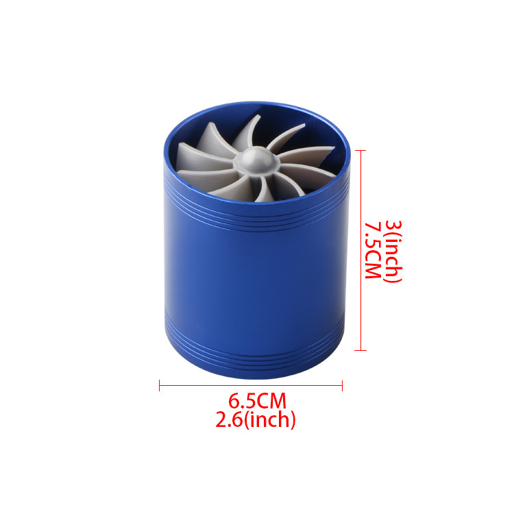 Car Turbocharger Intake Turbine Modification Single/Double-Sided Wheel F1-Z Engine Power Intake Accessories
