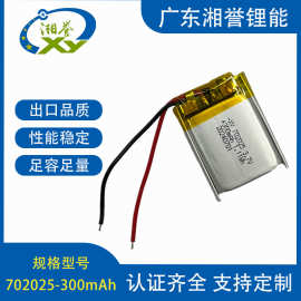 源头工厂 认证齐全702025 802025聚合物锂电池 录音笔 香氛机电池