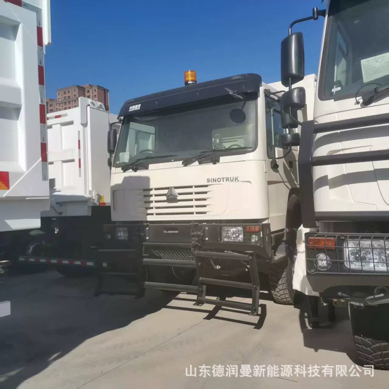 定制出口跨境定制卡车翻新自卸车豪沃整车配潍柴发动机整车出口