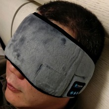 跨境headset patch蓝牙眼罩无线智能眼罩睡眠遮光听音乐保暖耳罩