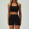 6116 Bra +9300 Shorts - High-end Black