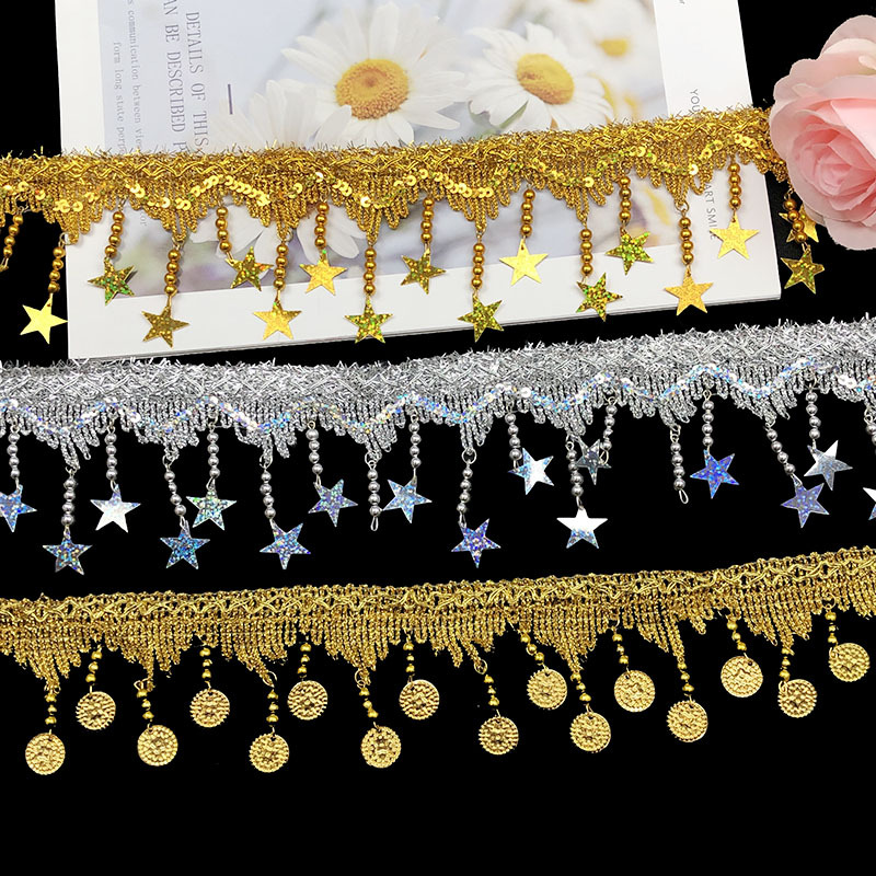 Spot supply of embroidery sequins beading stars Star stage…