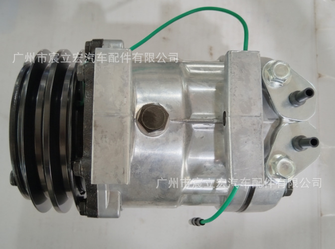 7H13 2PK, 125mm, 24v Compresor de aire acondicionado para automóviles - CO7H13-2PK 24V - 1