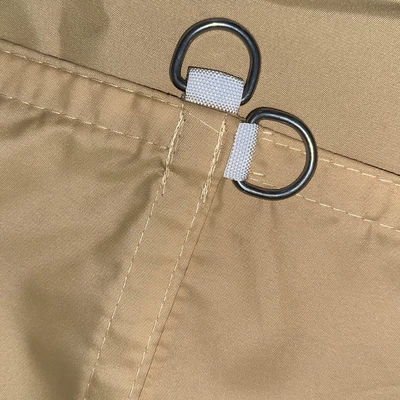 Avtomobil yan çətirləri — sunshade sail in stock - sand-yellow-22