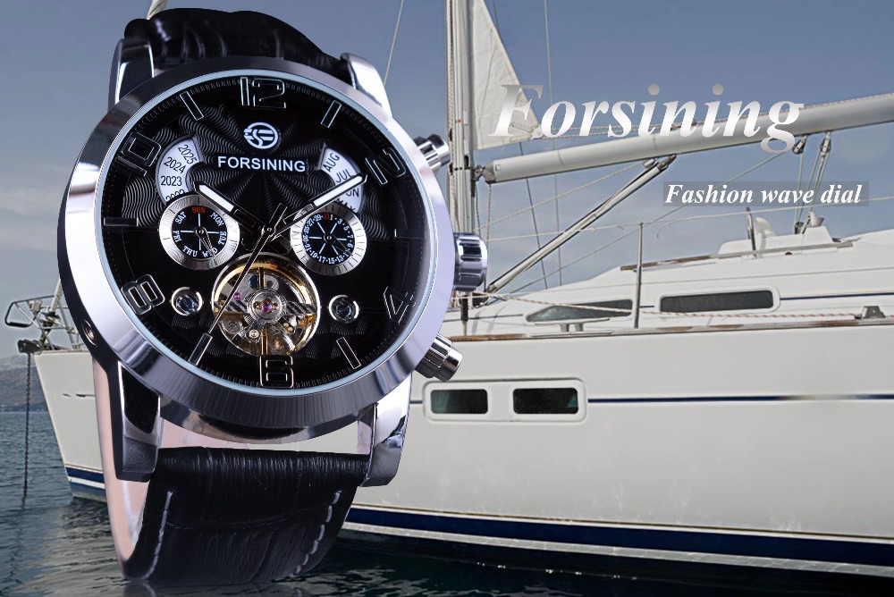 Men's Automatic Mechanical Watch With Tourbillon And Large Dial_voghion.com