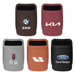 Car Storage Bag for Interior Use, Door Center Console, Seat, Phone Holder, Storage Box, Leather Hanging Bag for Vehicle