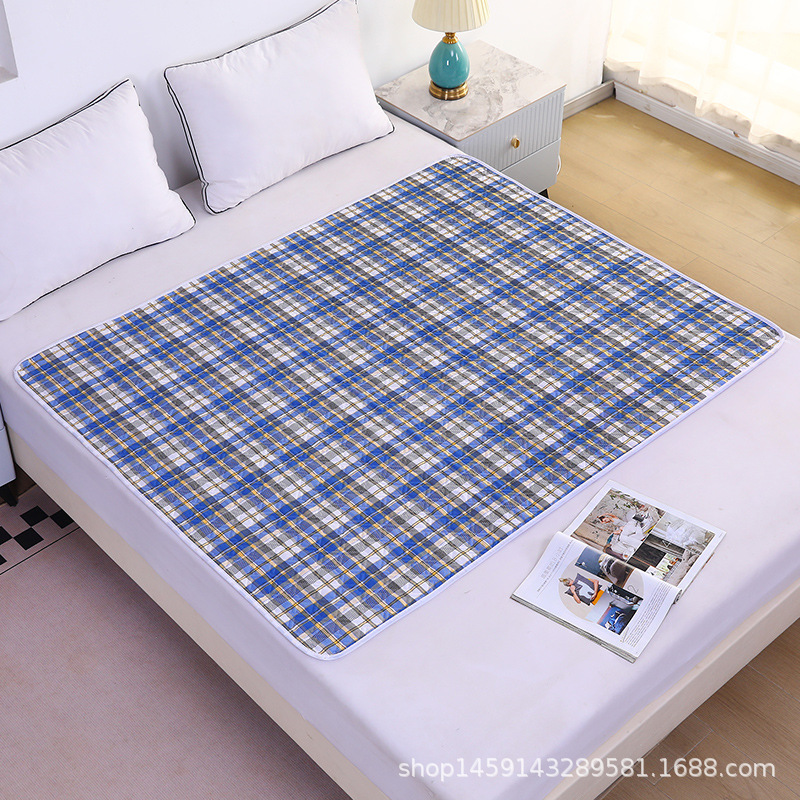 Light blue checkered pattern (four layers in one)