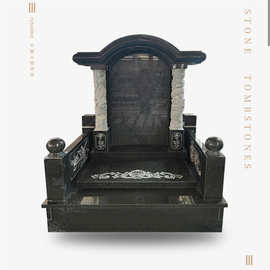 珍珠黑墓碑墓石制作  附近火葬碑价与图片参考 效果佳发货快