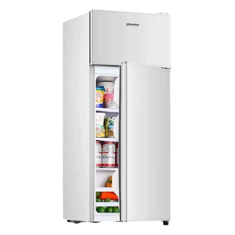 Холодильник Xianke, небольшой бытовой прокат, офисный холодильник с двойной дверью, первый класс, энергоэффективный холодильник большой емкости