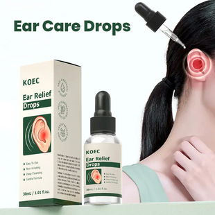 Koec Ear Care Ear Drops Gentle Deep Cleaning Ear Canal Agent Ear Canal Essence Cross-Border Hot Wholesale