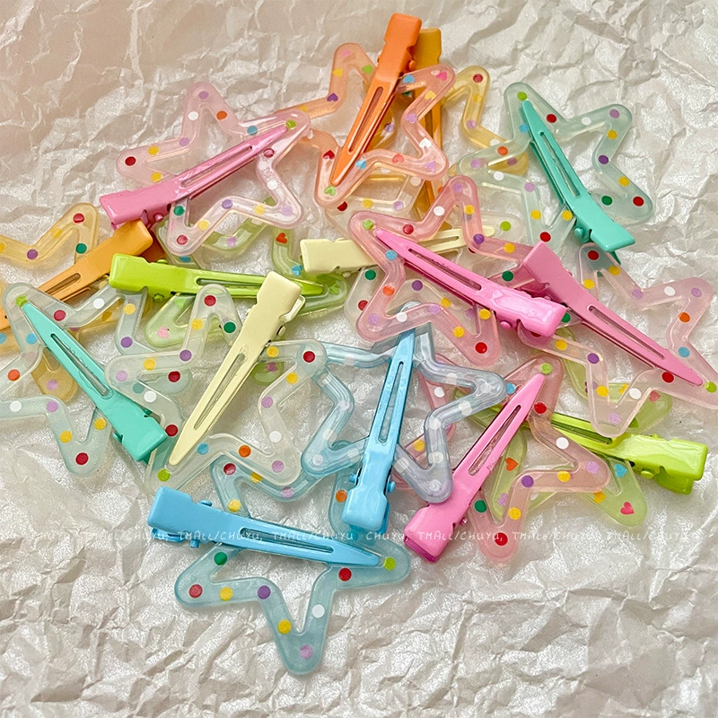 Brand hairgrip, cartoon bangs
