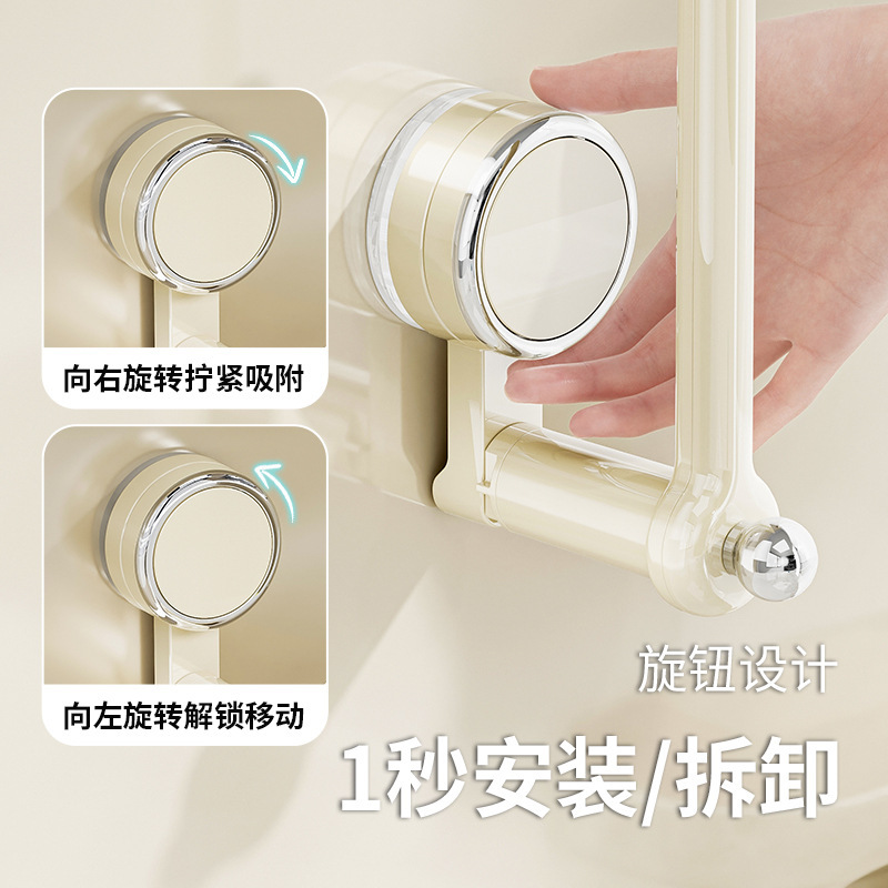 吸盤カチューシャ収納棚トイレ家庭用穴なし物置棚カチューシャ髪飾りカチューシャ|undefined