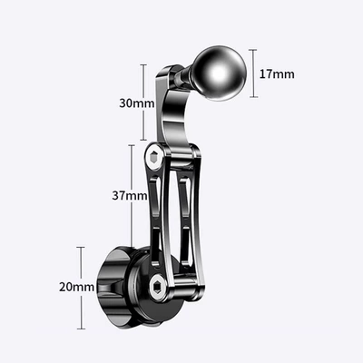 Ball Head Accessory Extended Metal — Car phone holder