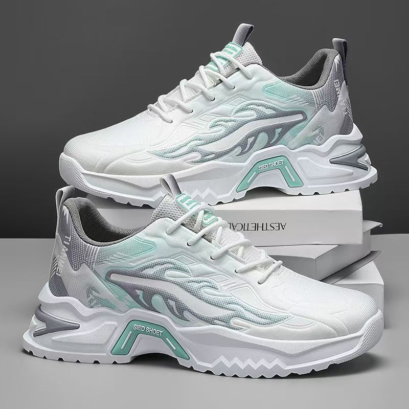 Spring 2026 New Men's Shoes: Student Sports Casual Youth Mesh Dad Shoes, Versatile Trendy Breathable Shoes For Men_vogvips.com