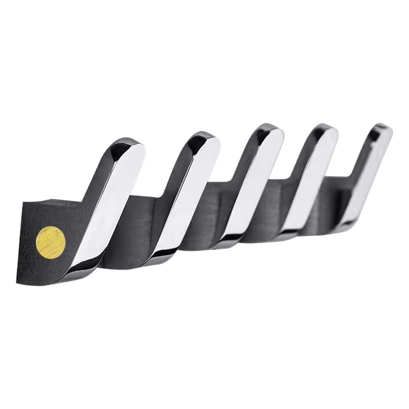 Полностью медный неперфорированный крючок для одежды настенный крючок для ванной комнаты Крючок для полотенец гостиничный настенный одинарный крючок завод