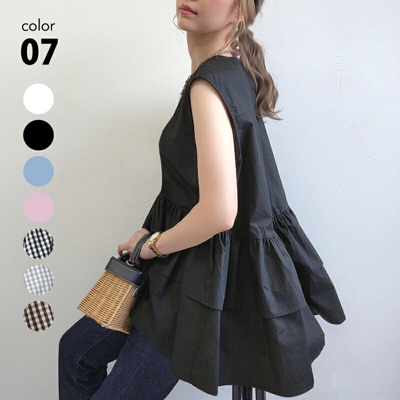 2026 Lotte New Style Ruffled Loose Versatile Ruffled Blouse Women's Shirt Top Small Shirt