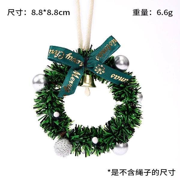 Christmas mini wreath-lanyard D style