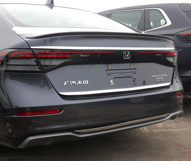 Suitable for Eleventh Generation Accord Window Trim Strips and Other Generations of Accord Exterior Modification Black Warrior Cars