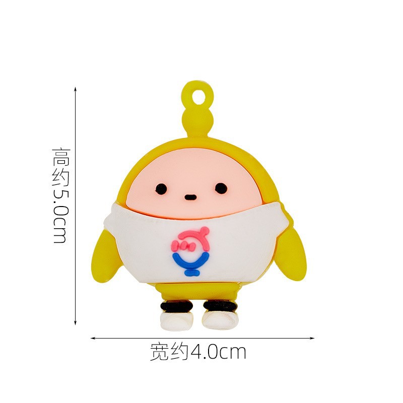 부드러운 플라스틱 흰색 셔츠 계란 와플 1개