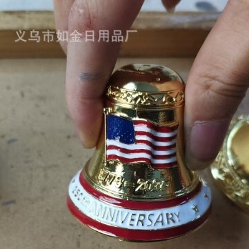 跨境新款250th Anniversary Bell Ornament250周年圣诞纪念钟饰|undefined