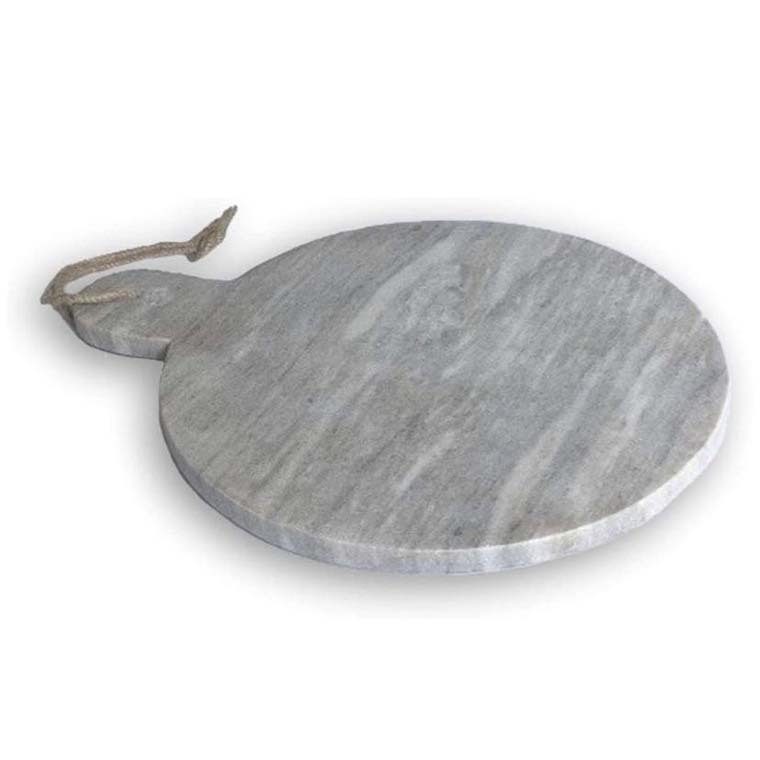 Japonés y coreano bandeja de mármol natural mango redondo placa creativa nuevo hotel fruta Decoración