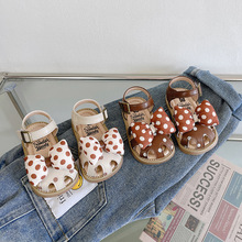 女宝宝凉鞋夏季款婴儿公主鞋0一2岁3幼儿软底包头防滑小童学步鞋