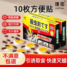 捷臣家用批发灭蟑螂药10粒装卫生杀虫剂厨房一窝杀大小蟑螂端代发