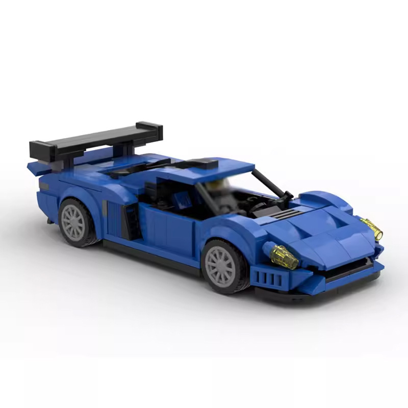 MOC-30509 Masarati MC12 Corsa compatible with Lego assembled building blocks speed8 grid car model