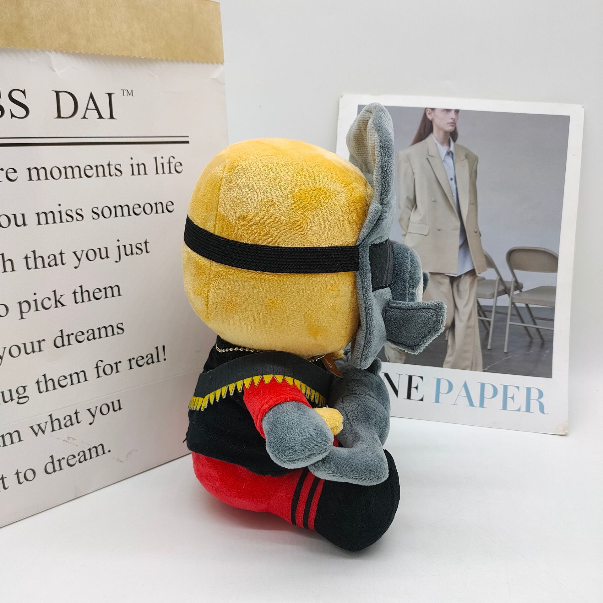 Διασυνοριακά νέα προϊόντα minigunner PLUSH ελαφριά μηχανή δημοφιλής κούκλα βελούδινου παιχνιδιού μίνι δημοφιλής κούκλα_voghion.com