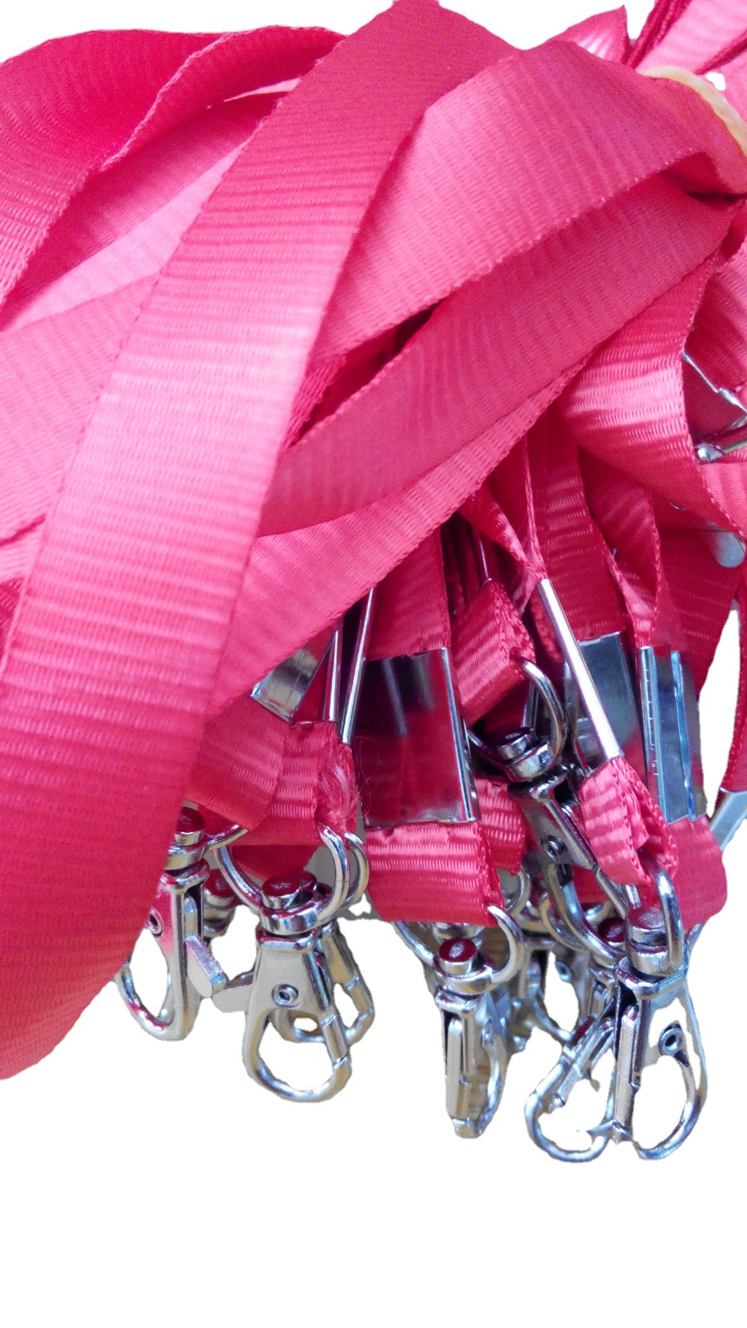 1.5CM加厚大红挂绳  胸卡员工牌 挂带厂牌 学生胸牌挂绳