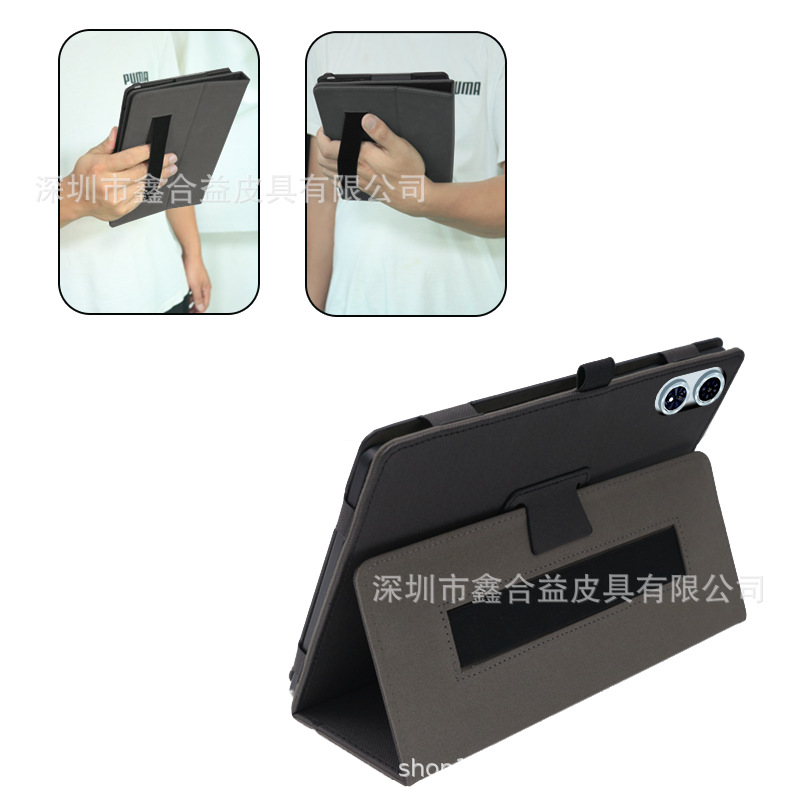 Suitable for ODEA A12 Tablet PC Protective Leather Case 12-inch Two-fold Anti-drop Hand Bracket Case