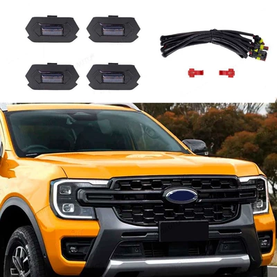 Ford Ranger T9 2022 üçün kiçik sarı LED gündüz hərəkət işığı bəzəyi