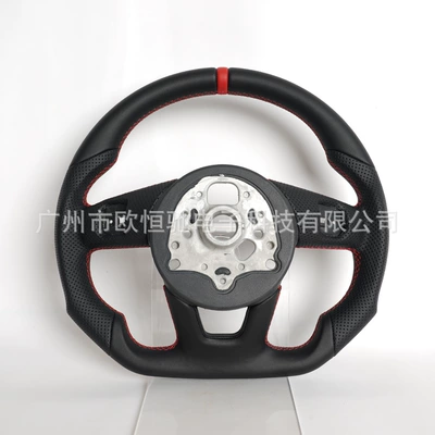 leather red positioning line full – Steering wheel