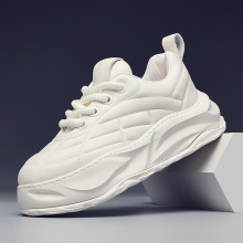 摩蓓秋季新款头层牛皮透气小白鞋时尚百搭休闲男鞋网红鞋子男7101