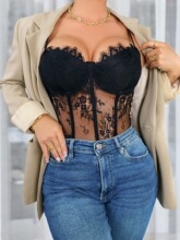 L 13611 Sexy Lace Bustier Top ��˿���� ŷ���羳����ѷ