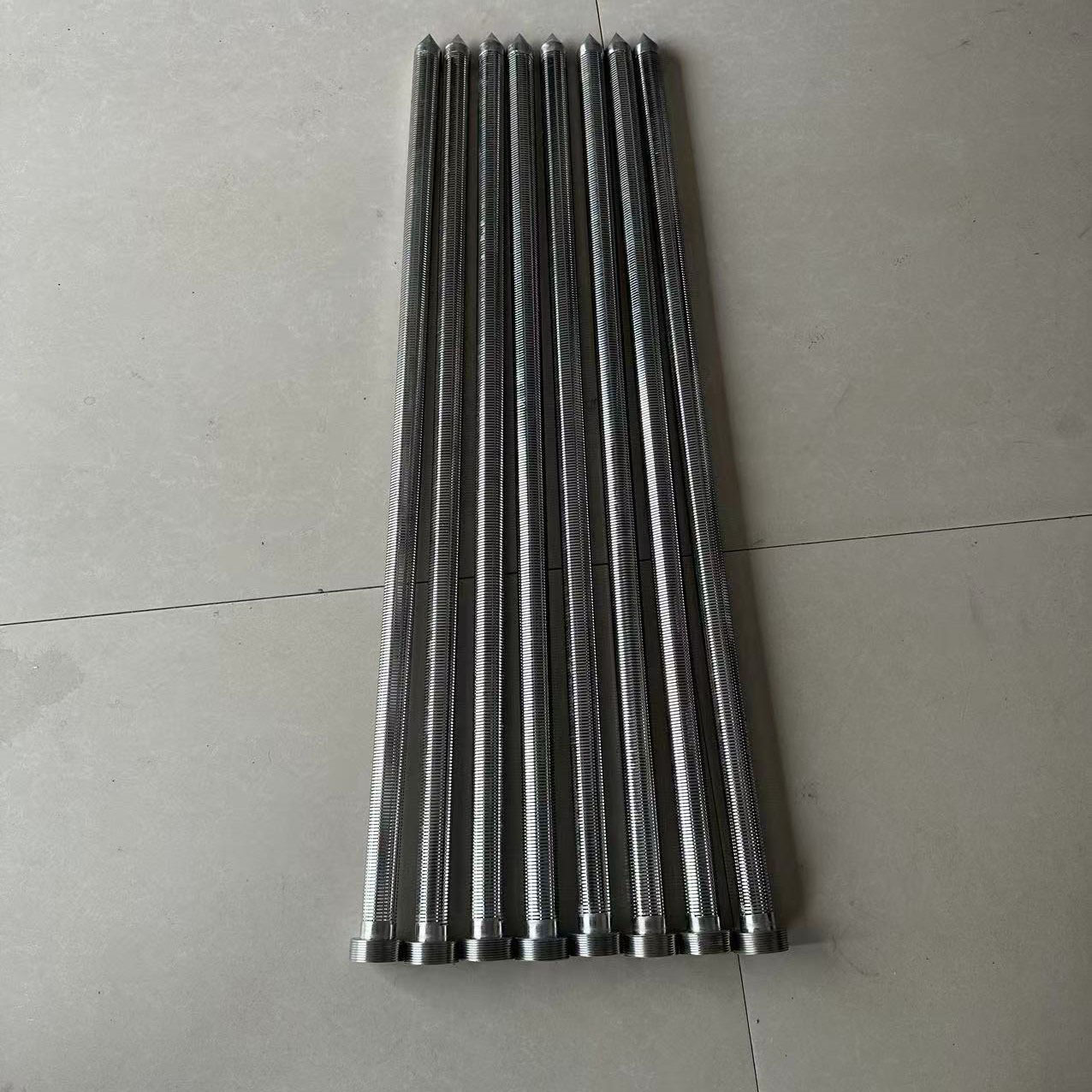 不锈钢绕丝筛管滤芯管道水处理过滤器过滤网管楔形绕丝管过滤筛管