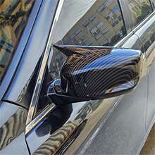 适用本田八代雅阁08-13款碳纤维后视倒车镜牛角恶魔耳外壳盖改装