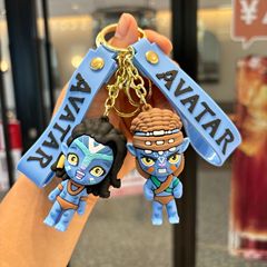 创意卡通阿凡达钥匙扣立体公仔包包情侣挂件汽车钥匙链小礼品