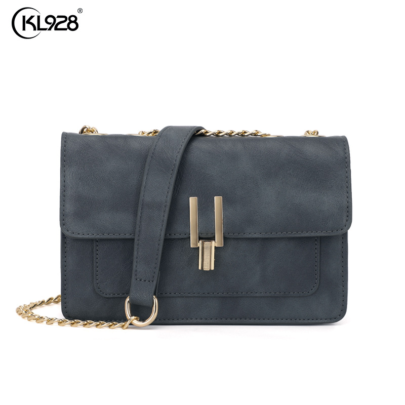 欧美时尚小方包新款女士包包跨境风潮腋下包斜挎包链条式PU单肩包