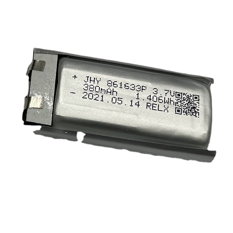 JHY861633P 801437锂电池350mAh10C动力聚合物高倍率雾化电动牙刷|ms