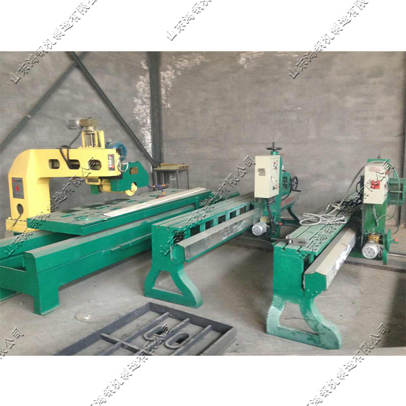 多功能曲直两用石材研磨机 圆弧磨边机 门套窗套异形线条加工磨边